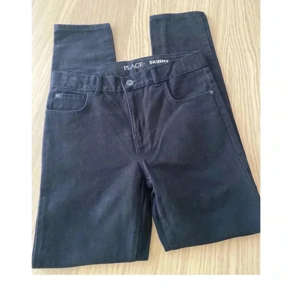 🆕The Children’s Place Black Skinny Jeans 12🆕